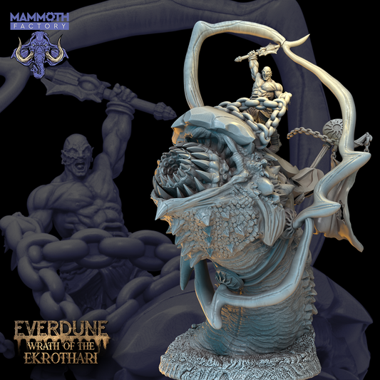 Sezan Mounted on Daru Sandworm