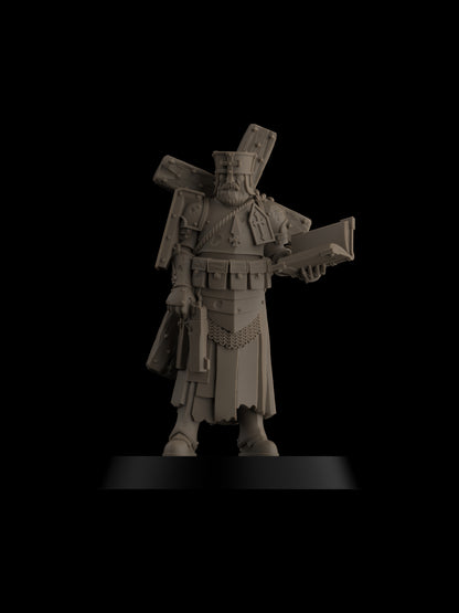 Trench Cleric (Book, Pistol)