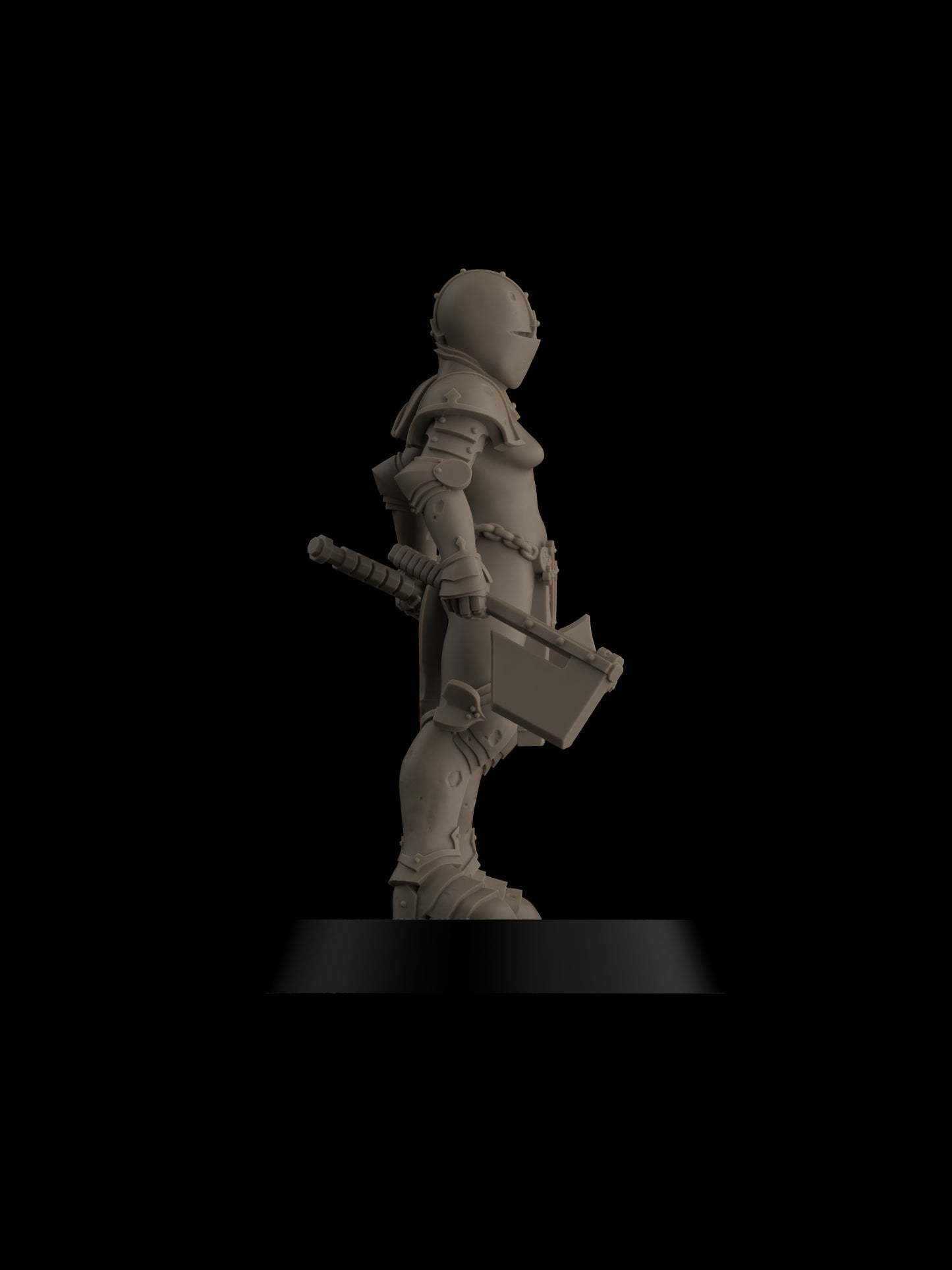 Stigmatic Nun (Axe and Mace)