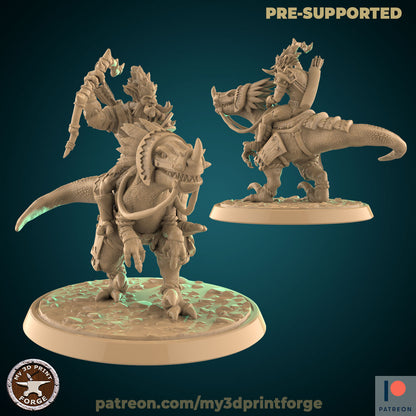 Troll Hunter with Bow on Raptor