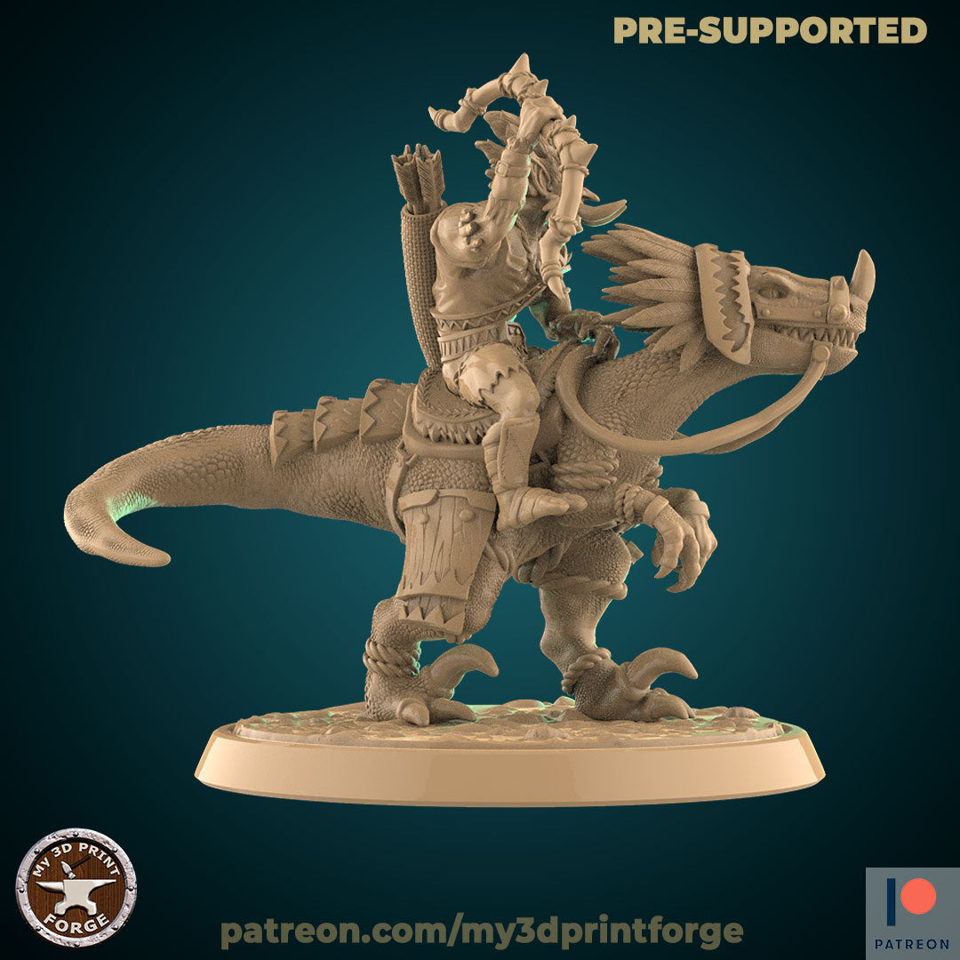 Troll Hunter with Bow on Raptor