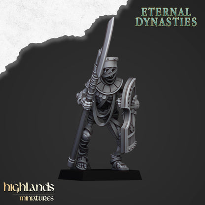Eternal Dynasties Guard w/ Halberds