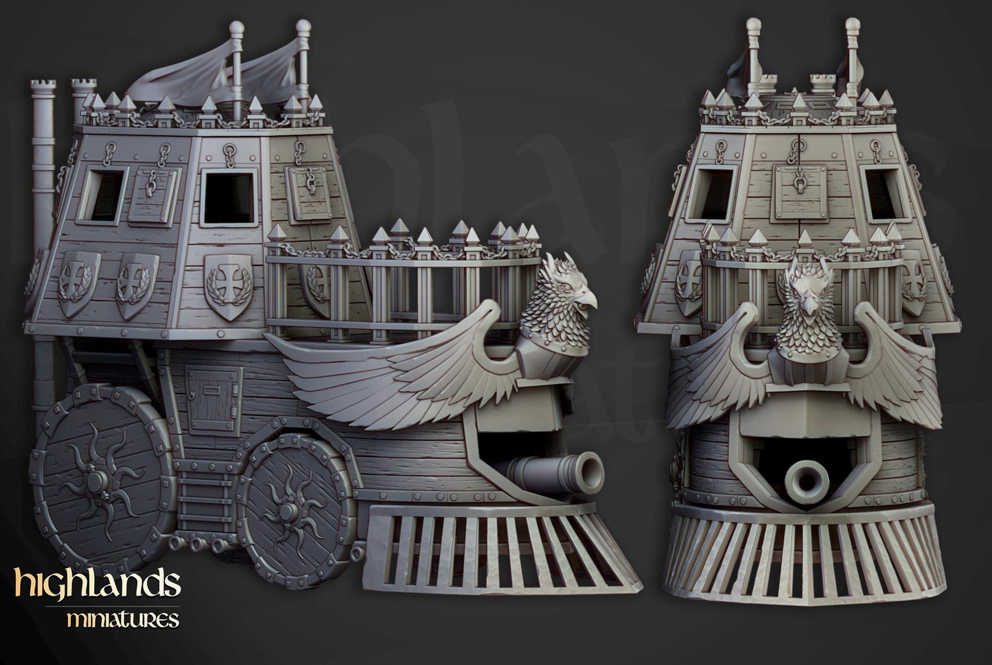 Sunland Iron Opinicus Landship