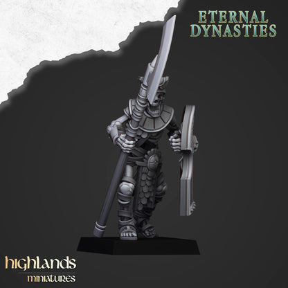 Eternal Dynasties Guard w/ Halberds