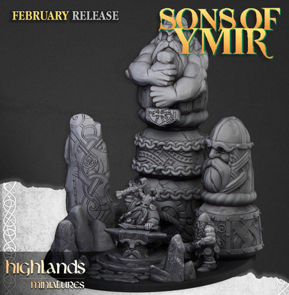 Ancient Dwarf forge and Runemaste