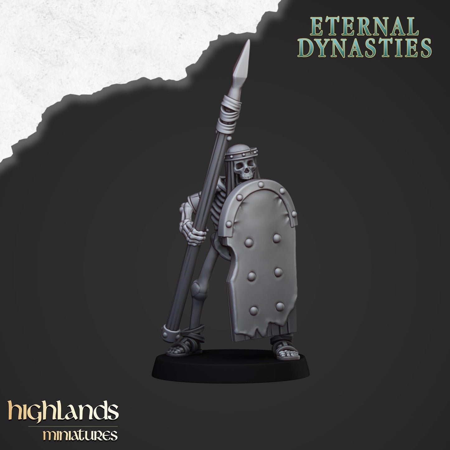 Eternal Dynasties Skeletons w/ Spears