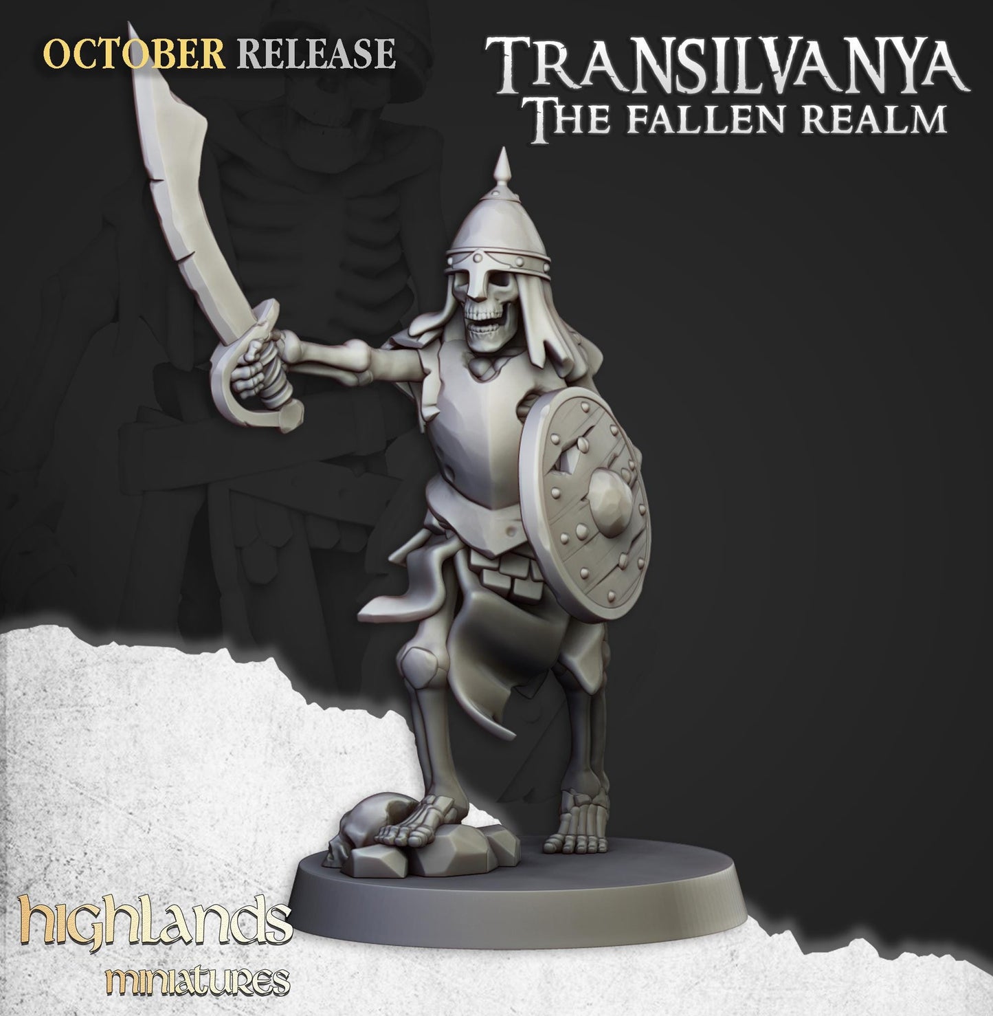 Transylvania Skeleton Warriors w/ Swords