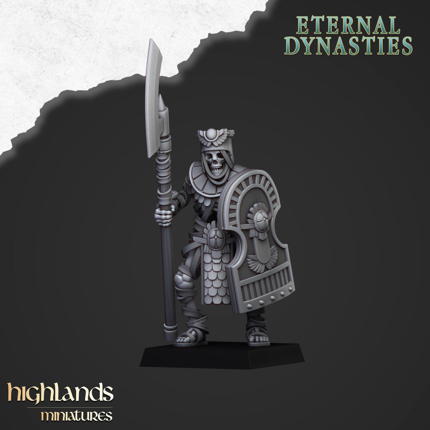 Eternal Dynasties Guard w/ Halberds