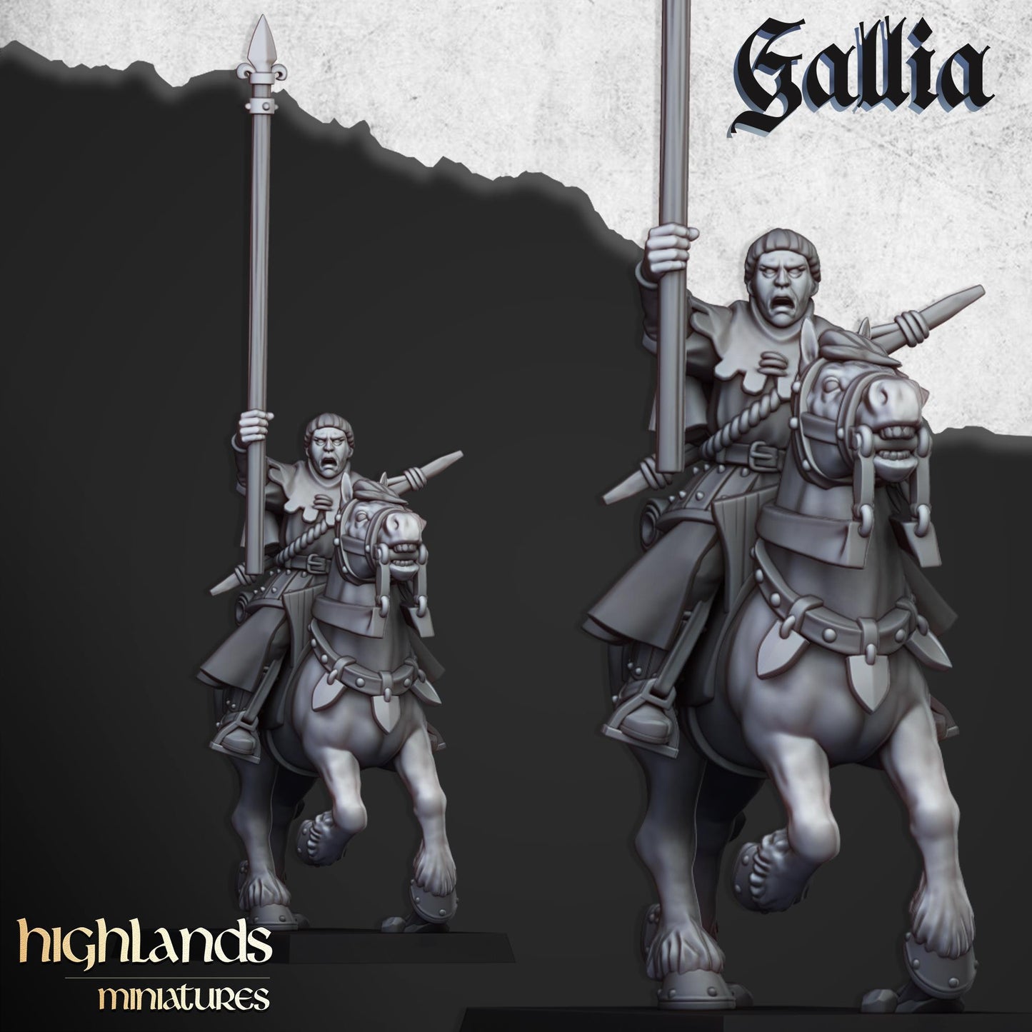 Gallia Mounted Men at Arms