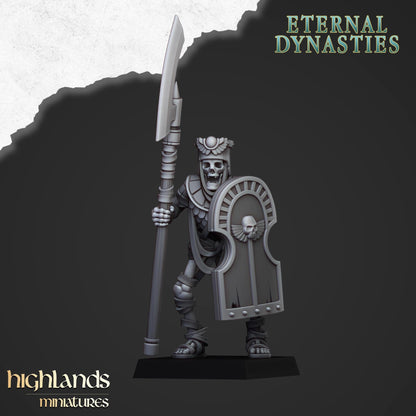 Eternal Dynasties Guard w/ Halberds
