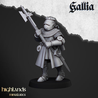 Gallia Knights on foot