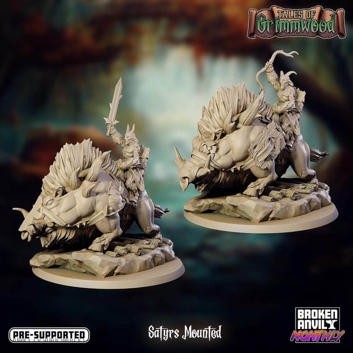 Satyrs on Battleboars